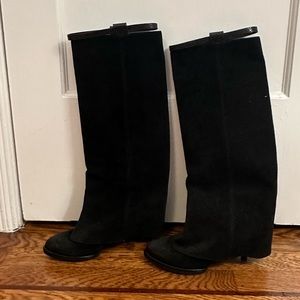 Givenchy Shark Suede Boots